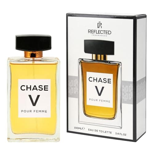 Image of Reflected Fragrances Chase V Pour Femme Eau De Toilette 100ml – Long Lasting Perfume for Women, Elegant Floral & Fresh Fragrance, Luxury Everyday Scent, Gift for Her