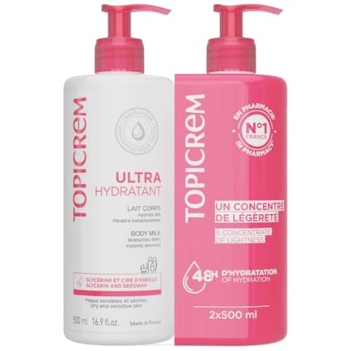 Image of Topicrem Ultra-Moisturizing Body Milk 2 x 500ml
