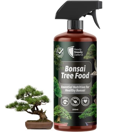 Image of Bonsai Tree Feed Spray 200ml - Natural Bonsai Fertiliser for Vibrant Growth | Bonsai Tree Food for Indoor & Outdoor Plants | Supports Healthy Roots & Lush Foliage | Ideal for Bonsai Tree Care Kits