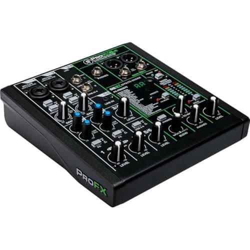 Image of Mackie ProFX6v3 6-channel Mixer with USB and Effects