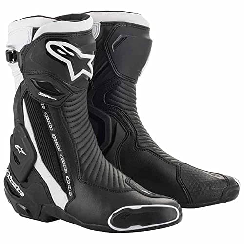 Image of Alpinestars SMX Plus v2 Motorcycle Boots, black/white, 41