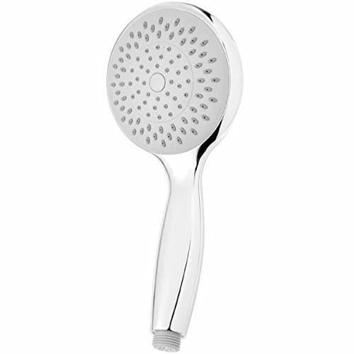 Image of Croydex® Universal Bathroom Contour Maxi Extra Large Round Shower Head - Chrome (Fits All Hoses, Works with Any Shower)
