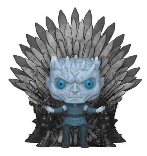Image of Funko POP!. Deluxe: Game 0: Night King Sitting On Throne, One Size - Game Of Thrones - Collectable Vinyl Figure For Display - Gift Idea - Official Merchandise - Toys For Kids & Adults - TV Fans