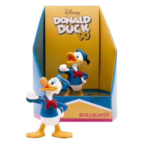 Image of Donald Duck Bullyland 15089-90 Years Toy Figure, Approx. 6.4 cm, Accurate to Detail, PVC-Free, as a Small Gift for Children from 3 Years