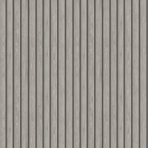 Image of Wood Slat Wallpaper Grey Holden 13133