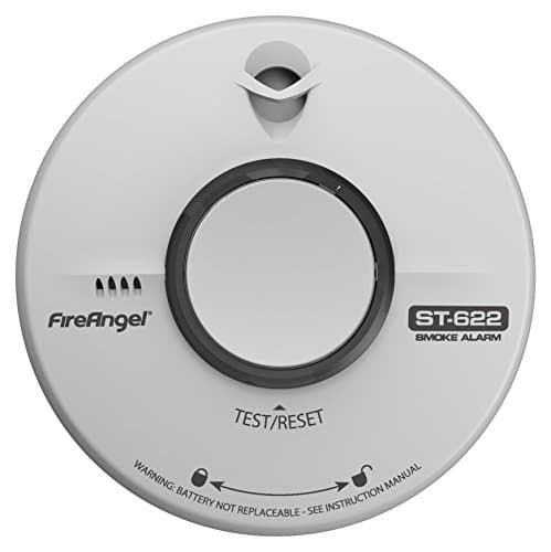 Image of Fireangel ST-622Q 10 Year Thermally Enhanced Optical Smoke Alarm, Multi-Colour