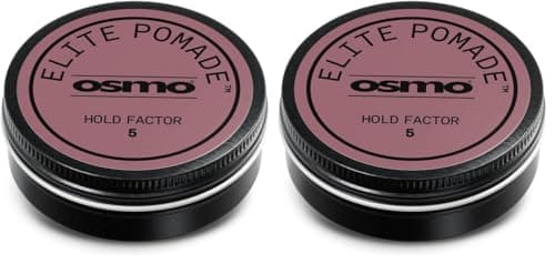 Image of Osmo Elite 'Traveller' Pomade | Water-based with Satin Finish | Mouldable | Slick back or Height | Vegan. 25ml. (Pack of 2)
