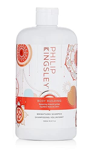 Image of Philip Kingsley | Rose & Lychee Body Building Weightless Shampoo | Volumising Shampoo for Fine, Limp, Flat, Flyaway Hair | Hydrates, Thickens, Lifts and Adds Volume and Shine | 500ml