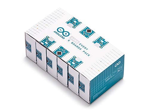 Image of Arduino Nano Every (6 Boards Pack) [ABX00028-6P] - ATmega4809, 48KB Flash, 6KB SRAM, 20 Digital I/O, 8 Analog Inputs, Micro USB Type-B, Arduino IDE Compatible for Embedded & Prototyping Projects