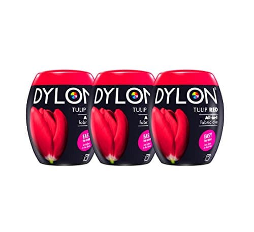 Image of New Dylon 350g Tulip Red Machine Dye Pod 3 Pack