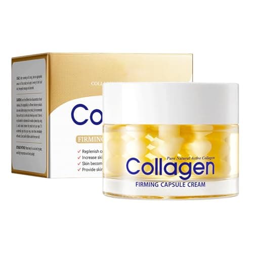 Image of Collagen Firming Cream for Body & Face – Skin Tightening Cream for Loose, Sagging & Crepey Skin – Moisturizing Body Firming Lotion to Restore Elasticity & Smooth Wrinkles for Women & Men， 50g