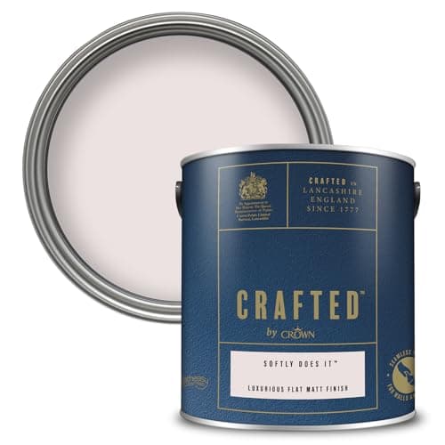 Image of CROWN Crown Crafted Luxurious Flat Matt Softly Does It 2.5L Paint