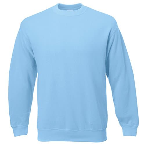 Image of Universal Textiles Mens Jersey Sweater (Medium) (Light Blue)
