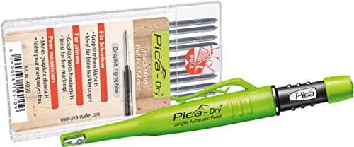 Image of Pica Marker Dry Longlife Automatic Pen 3030 + 10 Units Graphite Refill 4050, Hardness H