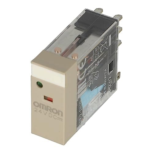 Image of G2R-2-SN 24DC (S) | G2R-2-SN 24DC(S) | 143419 | OMRON RELAY, PLUG-IN, 24VDC, 5A, 8 PIN, DPDT, MECH & LED INDICATORS, LABEL FACILITY