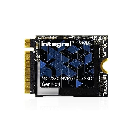 Image of Integral 1TB M.2 NVMe 2230 PCIe Gen4 x4 SSD – READ speed up to 4900MB/s, WRITE speed up to 3200MB/s – Internal Solid State Drive. Valve Steam Deck, Microsoft Surface Pro, PC & laptop compatible