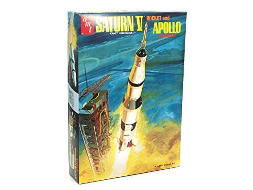 Image of AMT Saturn V Rocket - 1:200 Scale Model Kit