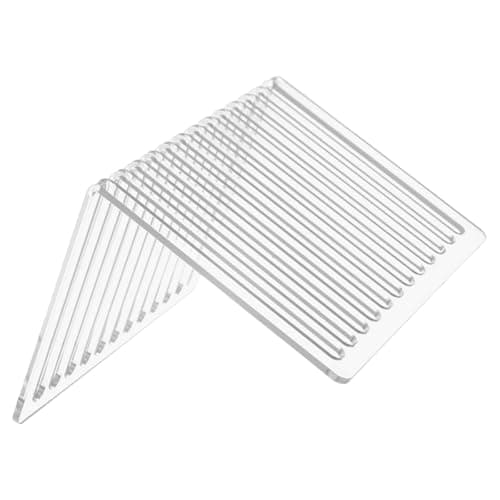 Image of GRIRIW Acrylic Vinyl Record Stand Rack with 12 Slots for Cds and Albums, Strong Stability and Wear Resistance, Modern Design Suitable for Home Office Or Shop Display and Storage