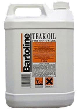 Image of 2 X Bartoline Teak Oil 5 Litre