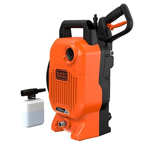Image of BLACK+DECKER Electric Pressure Washer, Cold Water, 1700 PSI, 1.2 GPM (BEPW1700)