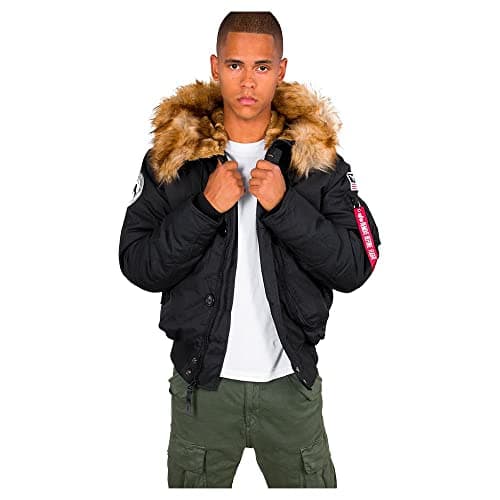Image of Alpha Industries SV Winter Jacket for Men Black