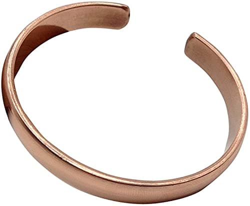 Image of Wonder Care Pure Copper Bracelet For Women and Men Adjustable Copper Bracelet For Men Non Magnetic Copper Kada