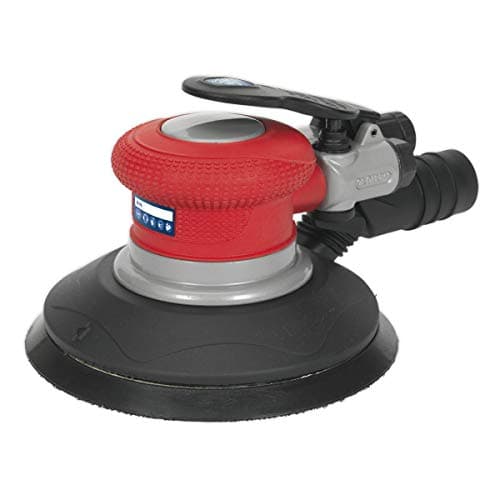 Image of Sealey Gsa05 Air Palm Random Orbital Sander ?150Mm Dust-Free