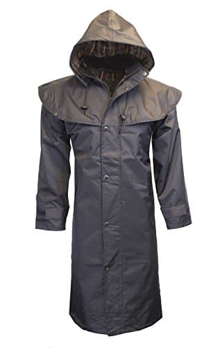 Image of WALKER AND HAWKES - Outdoor Waterproof Midland Cape Coat - Navy - Large