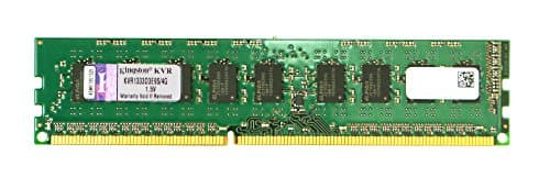 Image of Kingston Technology KVR1333D3E9S/4G 4 GB DDR3 ECC 1333 MHz CL9 DIMM Memory Module