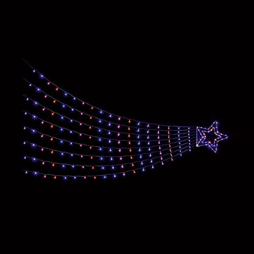 Image of Premier Shooting Star 3m Multi Action 320 LEDs - Rainbow