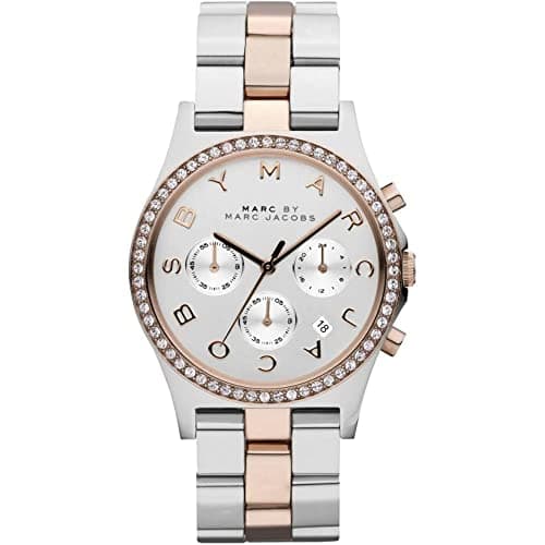 Image of Marc Jacobs MBM3106 Ladies Henry Two-Tone Watch