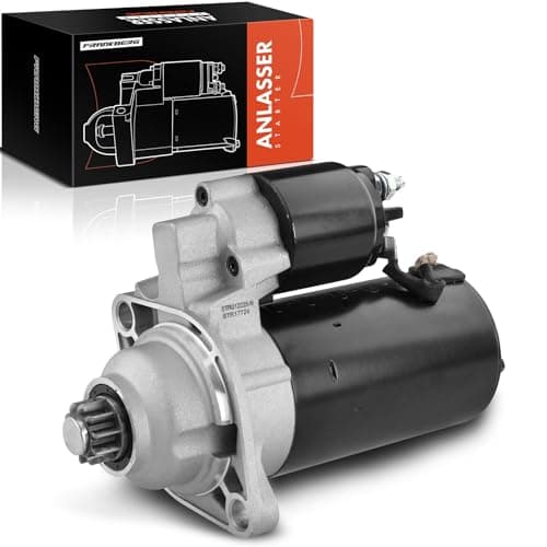 Image of Frankberg Starter Motor Petrol Compatible with Golf IV 1J1 1.9L Golf III Variant 1H5 1.9L Polo 9A 9N 1.4L Polo 9A 9N 1.9L Galaxy WGR 2.3L Replace# 02A911023JX