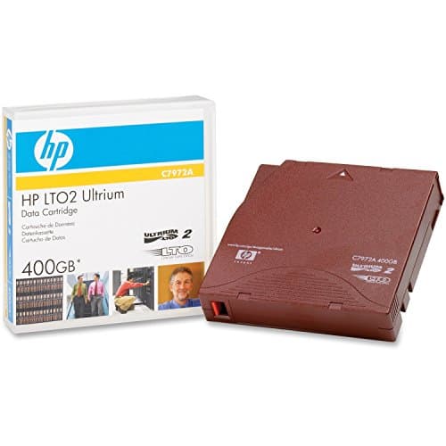 Image of HP C7972AL LTO-2 Ultrium Custom Labeled Data Cartridge (200GB, 30 Years)