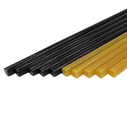 Image of VARACL Paintless Dent Removal Glue Sticks,10 PCS Hot Melt Glue Sticks for Car Auto Body Repair Paintless Dent Removal (11x270mm, 5 Black & 5 Yellow)
