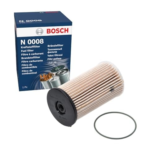 Image of Bosch N0008 Car Diesel Filter - Separates Particles from Fuel - Protects the Injection System