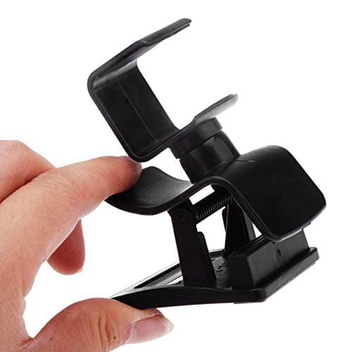 Image of GEMSeven Rotation Design Adjustable TV Clip Mount Holder Camera Bracket Stand Holder For PS4 Camera Mount Accessory Black