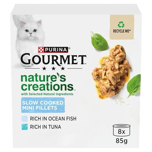 Image of GOURMET Nature's Creations Fish Wet Cat Food 8x85g
