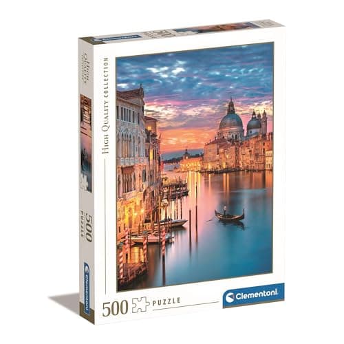 Image of Clementoni 35056 Bright Venice - HQC Jigsaw Puzzle puzzle for adults and children, 500 Pieces