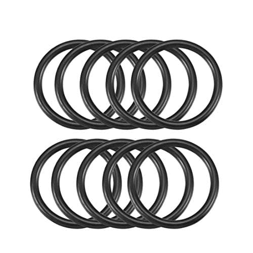 Image of sourcingmap Nitrile Rubber O-Rings, 31mm OD 25mm ID 3mm Width, Metric Sealing Gasket, Pack of 10