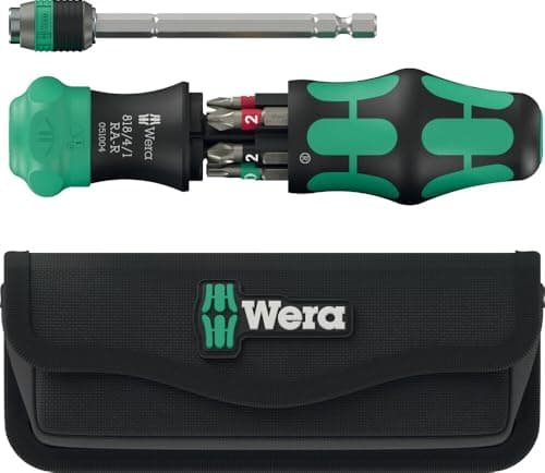 Image of Wera Kraftform Kompakt 20 RA-R with Pouch, 6 Pieces - 05051514001