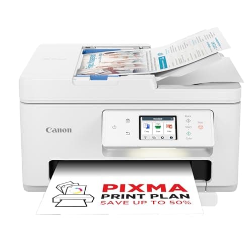 Image of Canon PIXMA TS7750i Series - All-in-One Printers, Copier & Scanner for Home Use | Wireless for Easy Printing From Your Smartphone | Canon Printer Home Printers with PIXMA Print Plan