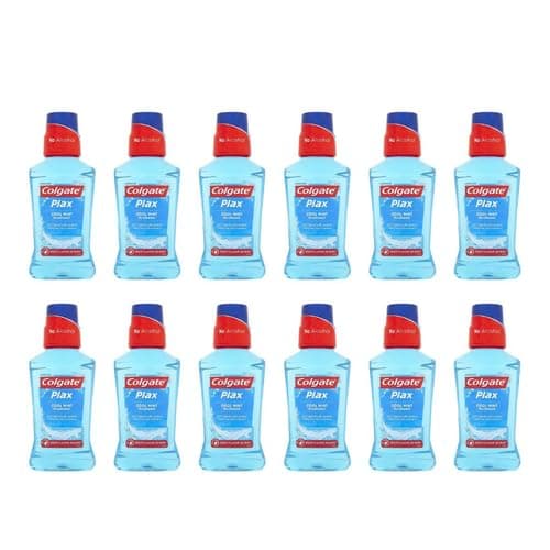 Image of Colgate Plax Cool Mint Mouthwash 250ml - Pack of 12