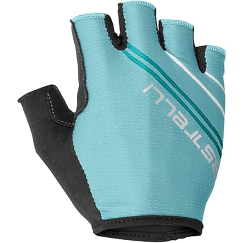 Image of castelli Dolcissima 2 W Women's Cycling Gloves, womens, 4519060, Light Turquoise/Marine Blue, S