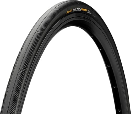Image of Continental Unisex's Ultra Sport III Bike Tire, Black, 700x25