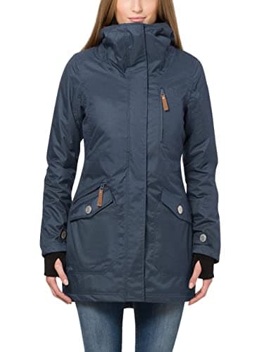 Image of Berydale Women's Coat: Wind and Waterproof Parka jacket, Blue (Navy), 18 (Manufacturer size: 2XL)