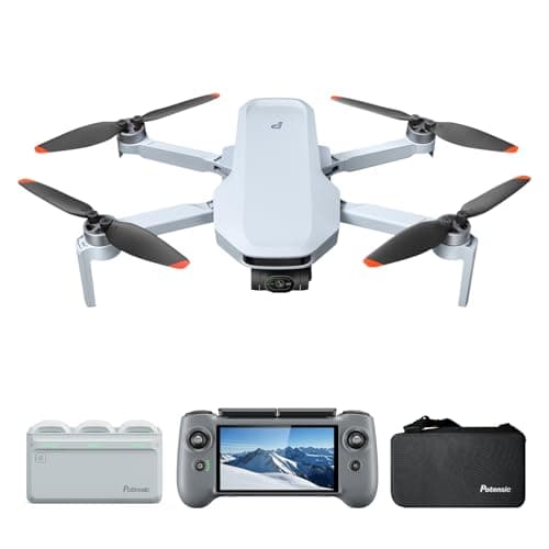 Image of Potensic Atom 2 Fly More Combo with RC PTD 1, Drone with Camera for Adults 4K Video, 8K Photo, ＜249g, 10KM Transmission, AI Track, Vertical Shooting, AI Night Shot, QuickShots (96-Min Flight)