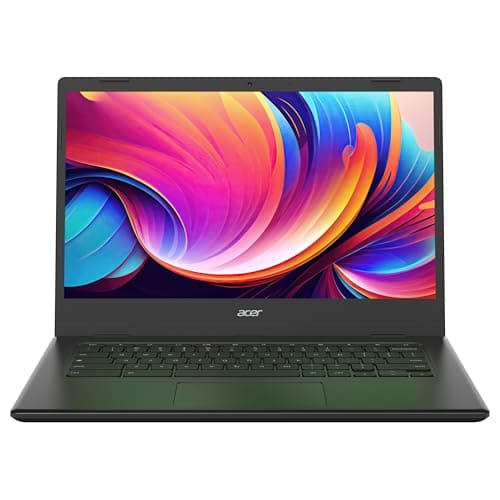 Image of acer Chromebook 314 14" Chromebook Laptop Intel Celeron N4500 CPU | 4GB LPDDR4x RAM | 64GB eMMC Storage | Intel UHD Graphics | HD Webcam | Chrome OS | Black