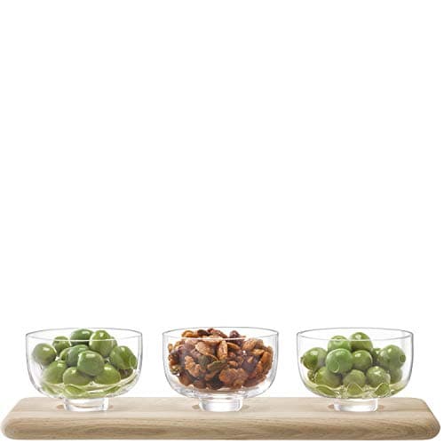 Image of LSA International Trio Bowl Set & Oak Base