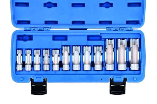 Image of Laser 8384 Difficult Access Master Socket Set 3/8" D 12pc | 3/8" D sockets, Sizes | Manufactured from Chrome Vanadium and Supplied in a Blow Mould case