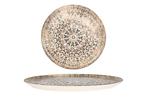 Image of Rinart Pizza Plate - Aztec - Porcelain - 32 cm - Set of 2